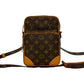 LOUIS VUITTON Shoulder Bag M45236 leather Brown Monogram Amazone