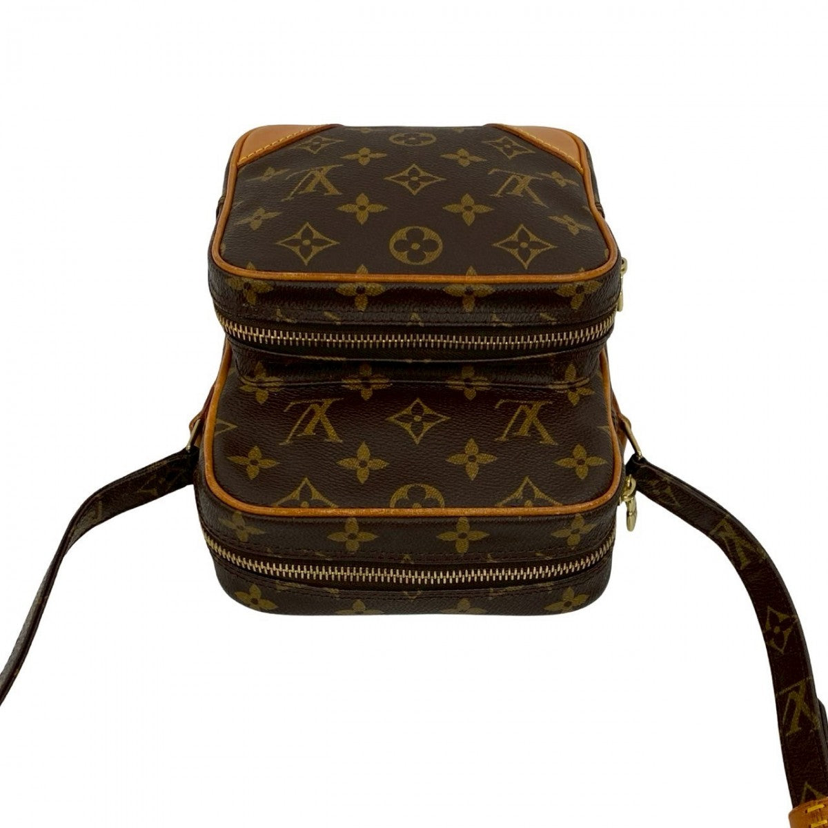 LOUIS VUITTON Shoulder Bag M45236 leather Brown Monogram Amazone