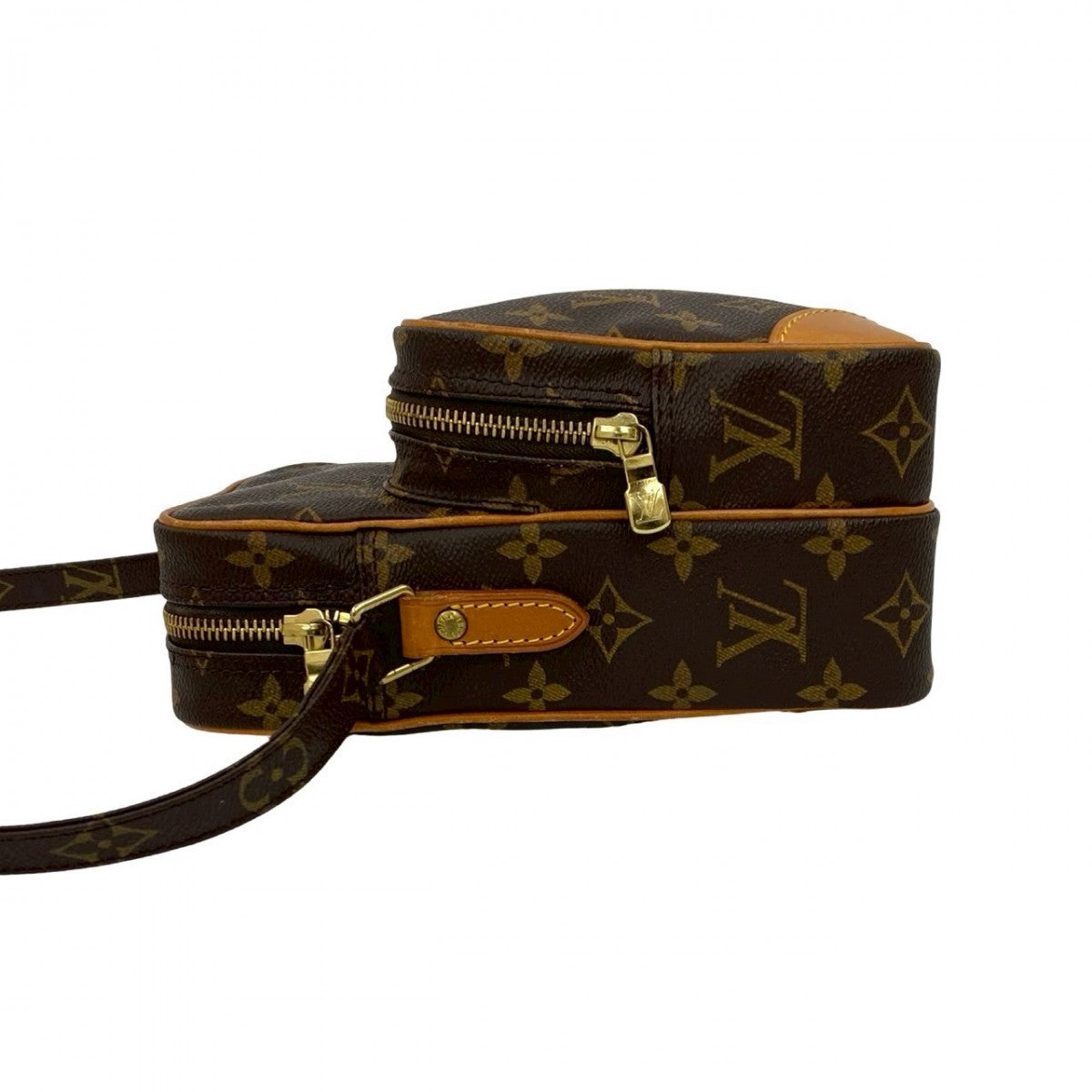 LOUIS VUITTON Shoulder Bag M45236 leather Brown Monogram Amazone