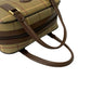 BURBERRY Handbag Canvas, Leather Brown Nova Check Shadow Horse logo Women Used Authentic