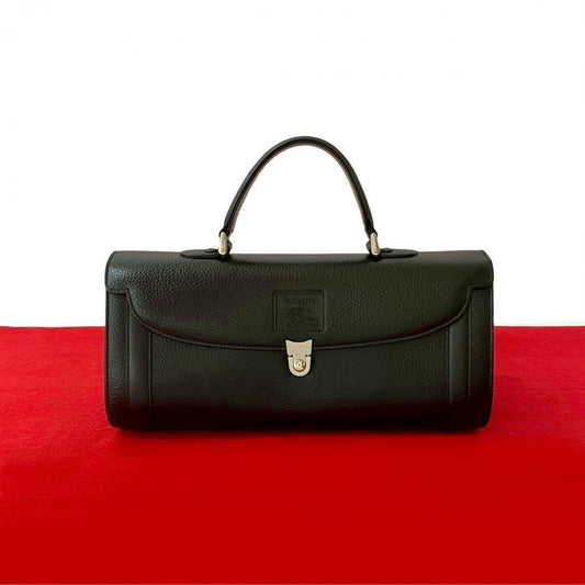 BURBERRY Handbag leather black