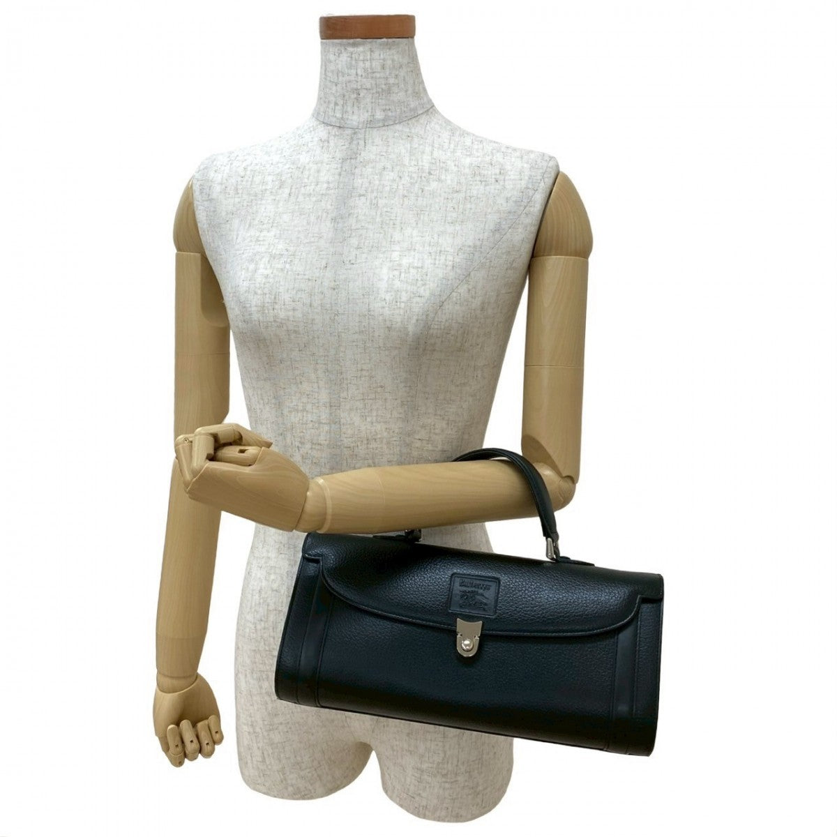 BURBERRY Handbag leather black