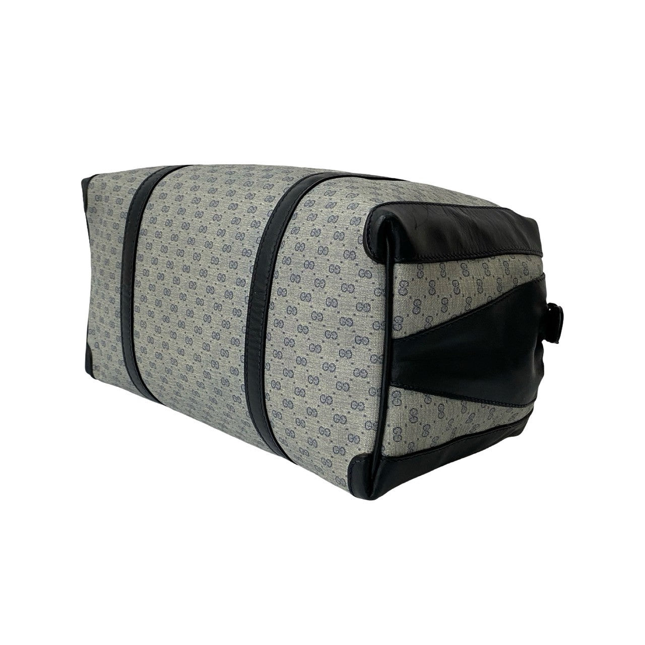 GUCCI Handbag leather Navy