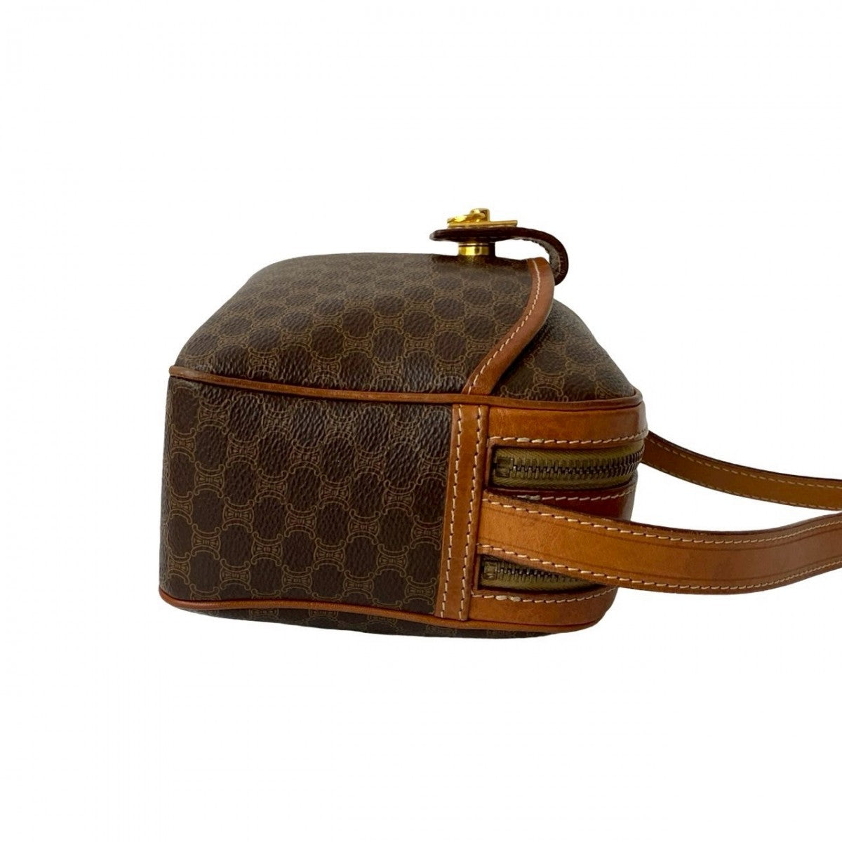 CELINE Shoulder Bag leather Brown
