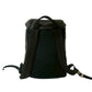 PRADA Backpack leather black PRADA logo Metal mens(Unisex) Used Authentic