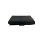 LOEWE Bifold Wallet leather black logo Women Used Authentic