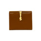 GUCCI Bifold Wallet leather Brown Women Used Authentic