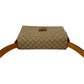 CELINE Shoulder Bag Leather, PVC beige Macadam Blason Triomphe Women Used Authentic