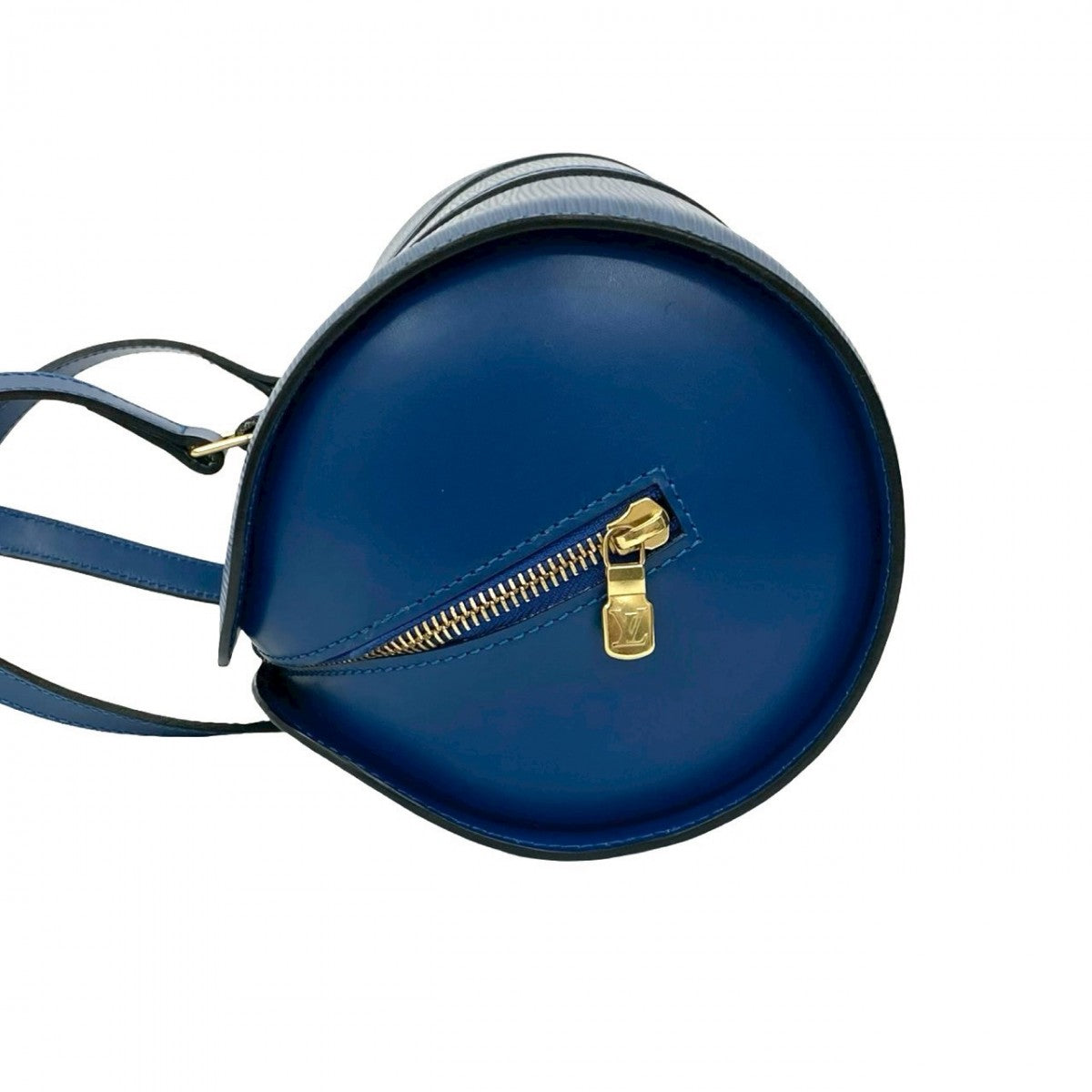 LOUIS VUITTON Handbag M52225 leather blue Epi Suflo Women Used Authentic