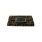 FENDI Bifold Wallet Canvas, Leather Brown Zucca FF logo Pattern Women Used Authentic
