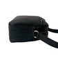 CELINE Shoulder Bag leather Navy Triomphe logo Metal mens(Unisex) Used Authentic