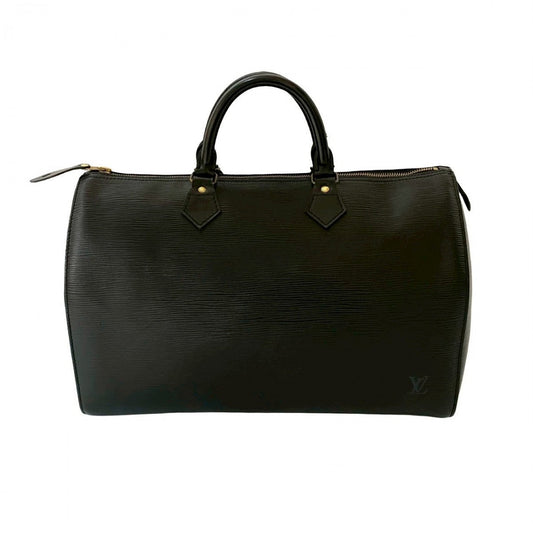 LOUIS VUITTON Boston Duffel bag Epi Leather black Epi Speedy 40