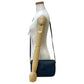 GUCCI Shoulder Bag leather Navy