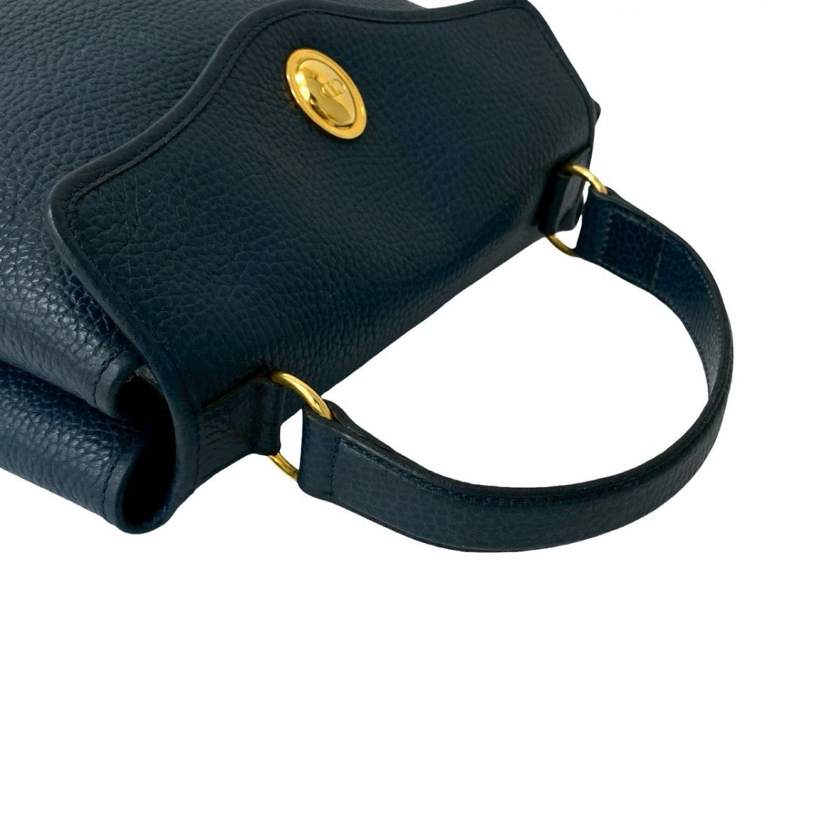 Dior Shoulder Bag leather Navy