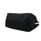 PRADA Shoulder Bag Nylon, Leather black Triangle Logo Metal Women Used Authentic