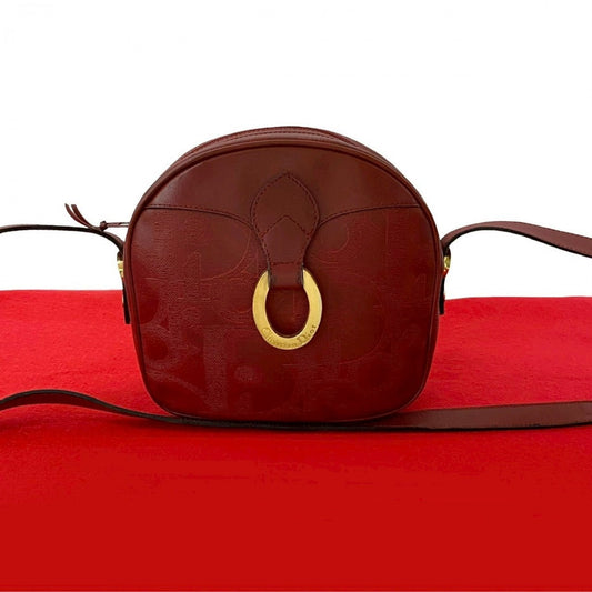 Dior Shoulder Bag leather Red