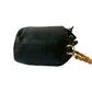 GUCCI Shoulder Bag leather black Bamboo Women Used Authentic