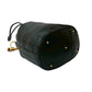 GUCCI Shoulder Bag leather black Bamboo Women Used Authentic