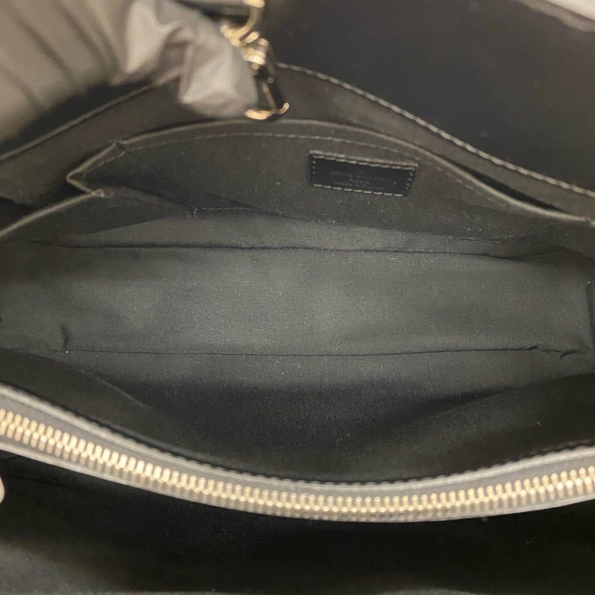 LOUIS VUITTON Handbag Epi Leather black Epi Passy PM