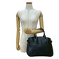 LOUIS VUITTON Handbag Epi Leather black Epi Passy PM