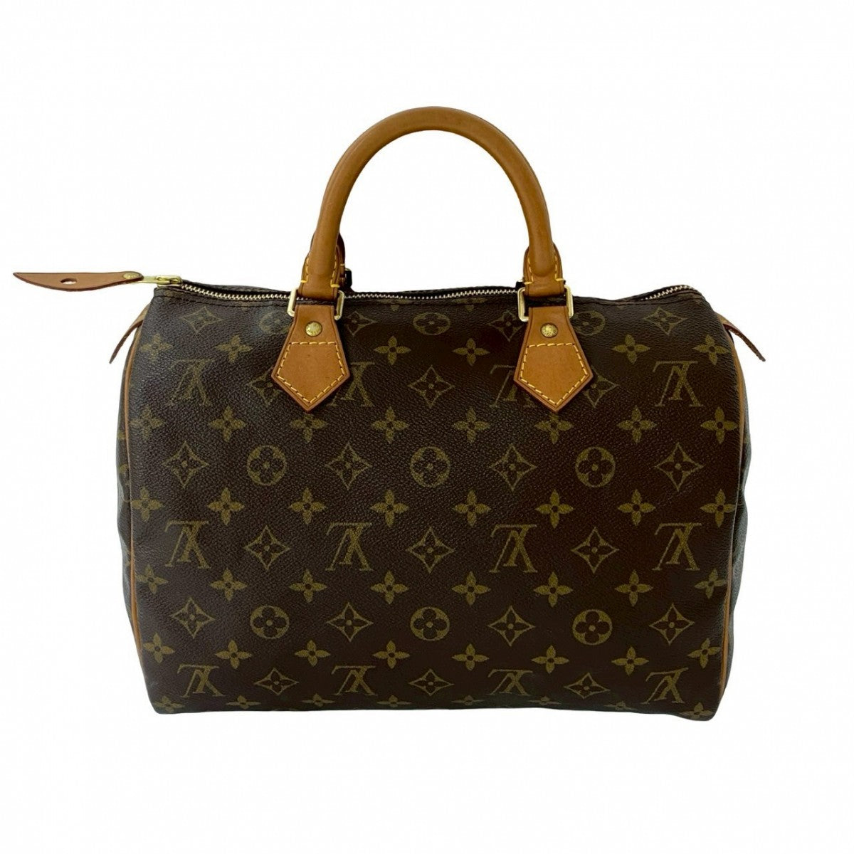LOUIS VUITTON Handbag M41526 leather Brown Monogram Speedy 30