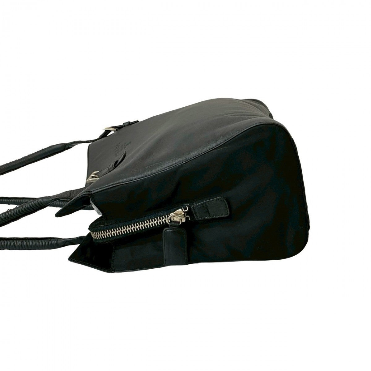 PRADA Shoulder Bag leather black