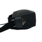 PRADA Shoulder Bag Leather, Nylon black Triangle Logo Metal mens Used Authentic
