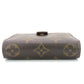 LOUIS VUITTON Bifold Wallet M61667 Monogram Brown Compact zip Women Used Authentic
