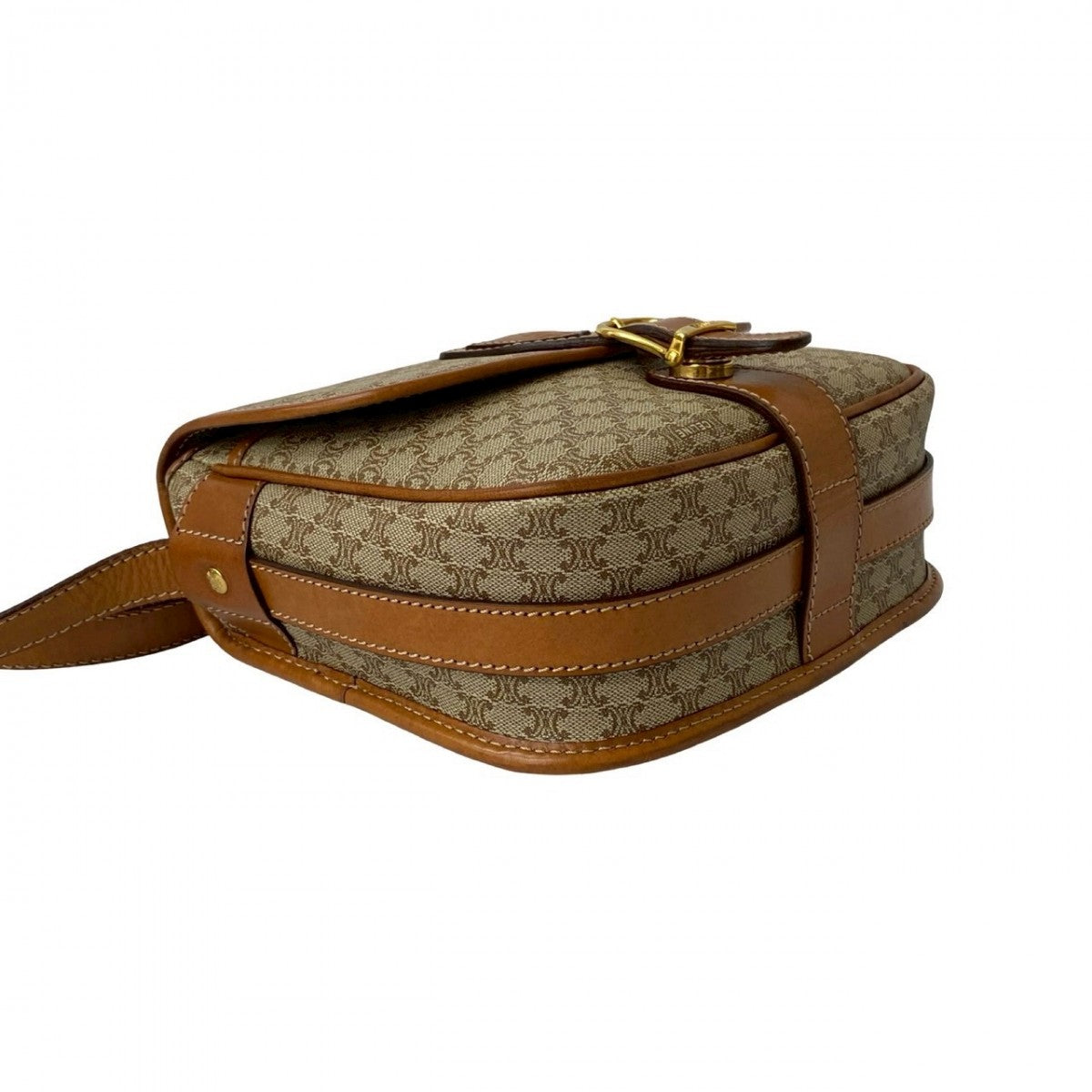 CELINE Shoulder Bag leather Brown