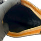 CELINE Handbag Leather, PVC Brown Macadam Blason Triomphe Pattern Women Used Authentic
