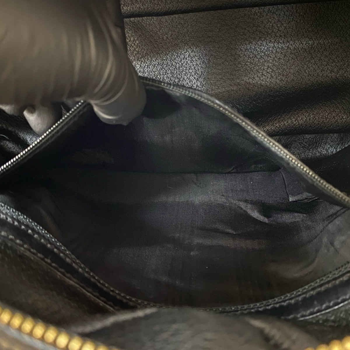 CELINE Handbag leather black