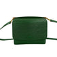 LOUIS VUITTON Shoulder Bag Epi Leather green Epi Grenel