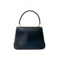 GUCCI Handbag leather Navy