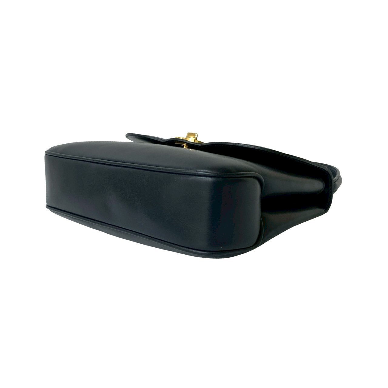 GUCCI Handbag leather Navy