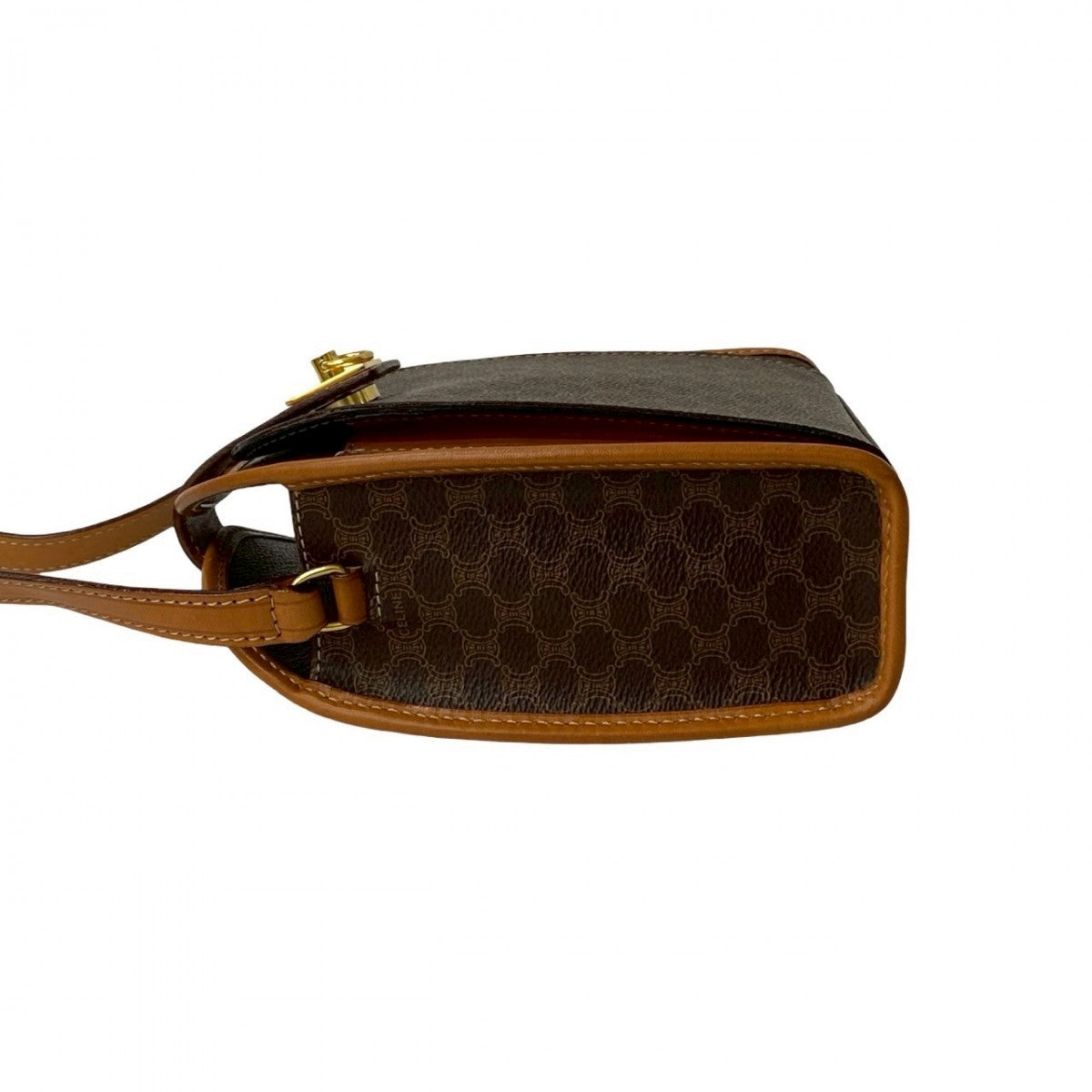 CELINE Shoulder Bag leather Brown