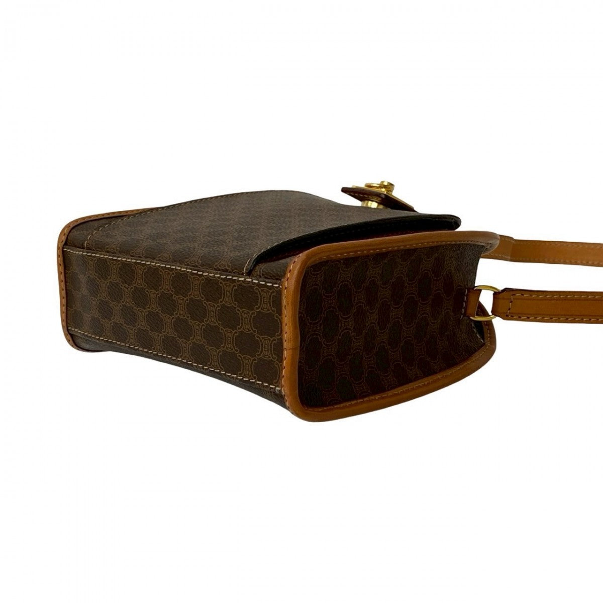 CELINE Shoulder Bag leather Brown