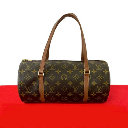 LOUIS VUITTON Handbag M51365 leather Brown Monogram Papillon30