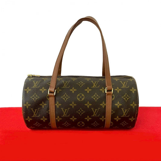 LOUIS VUITTON Handbag M51365 leather Brown Monogram Papillon30