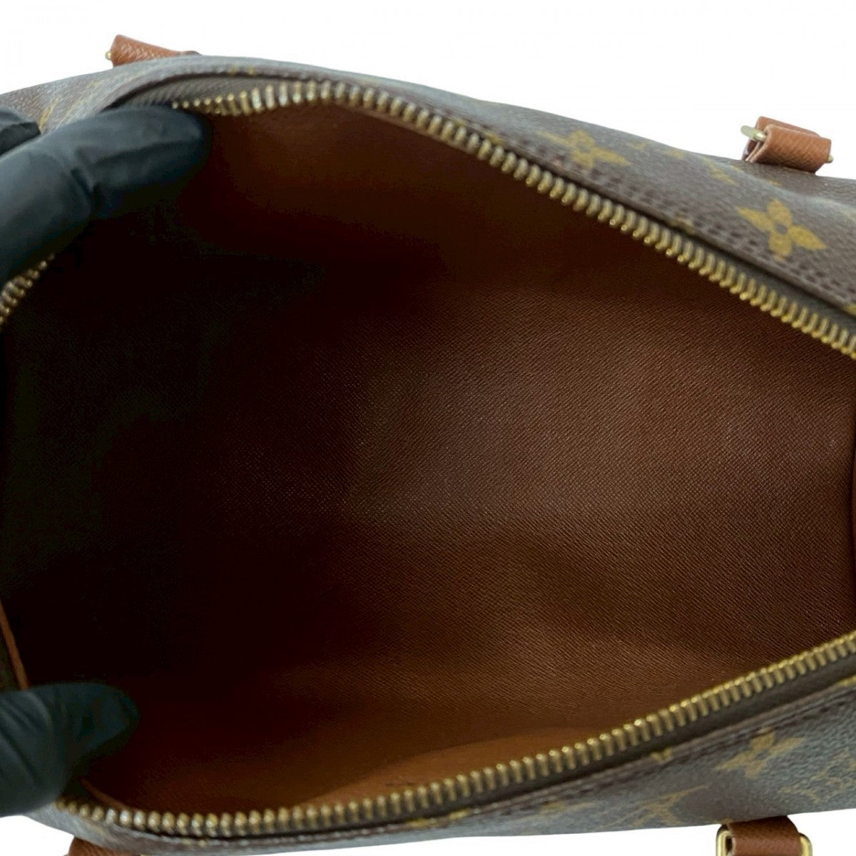 LOUIS VUITTON Handbag M51365 leather Brown Monogram Papillon30