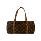 LOUIS VUITTON Handbag M51365 leather Brown Monogram Papillon30