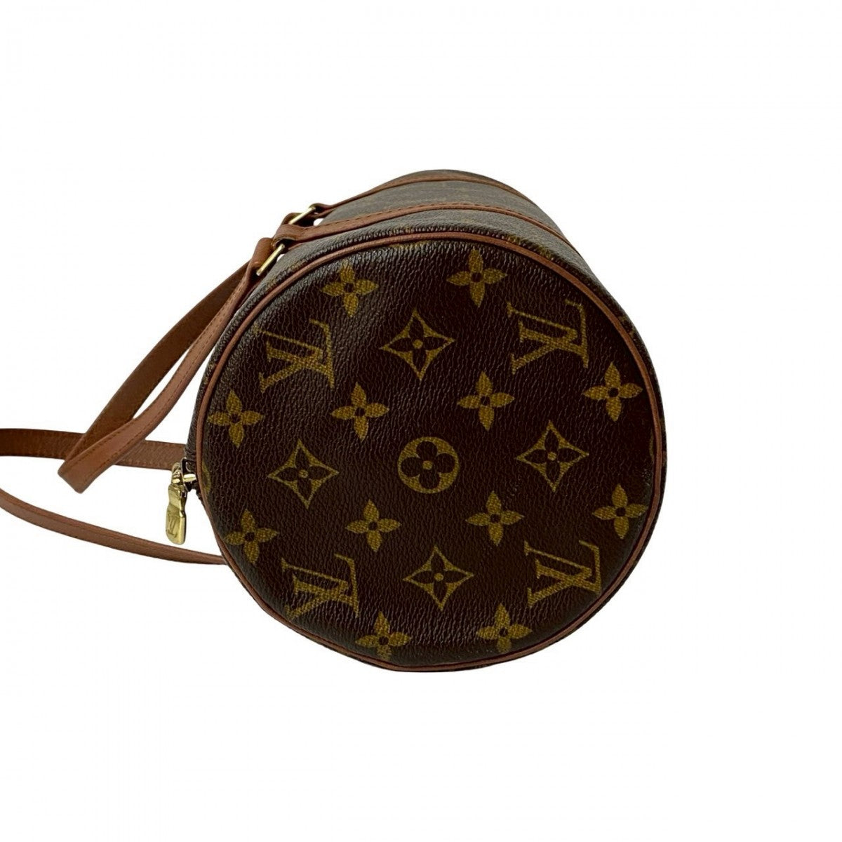 LOUIS VUITTON Handbag M51365 leather Brown Monogram Papillon30
