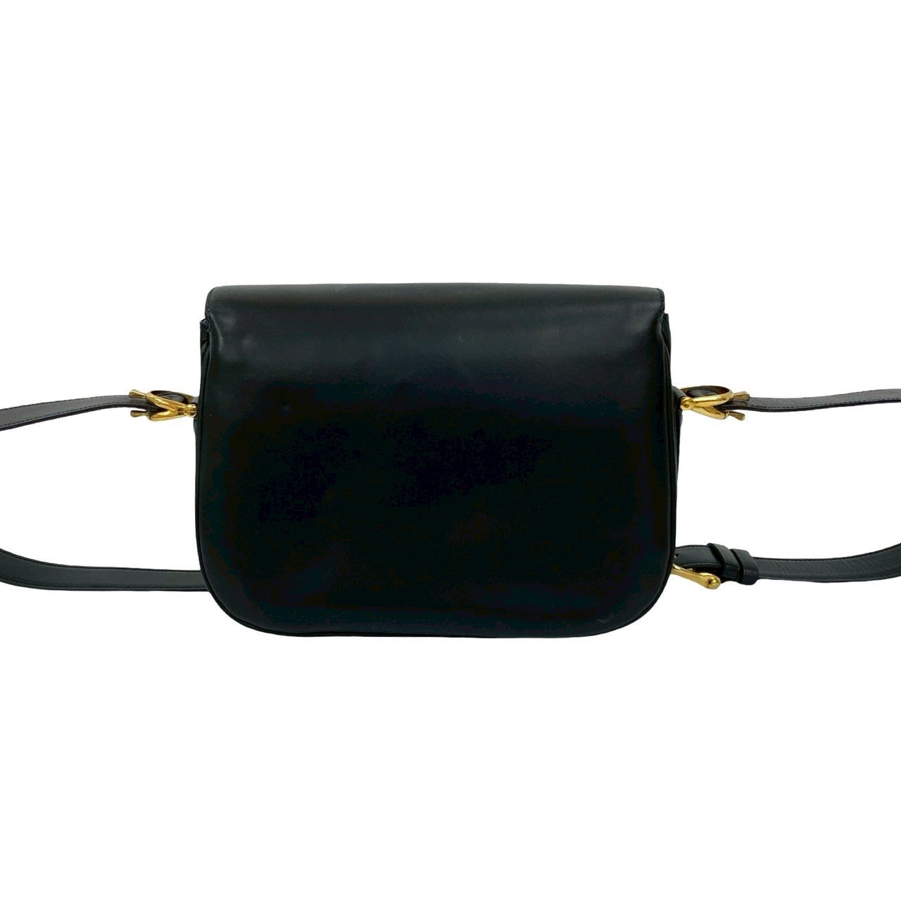 CELINE Shoulder Bag leather black