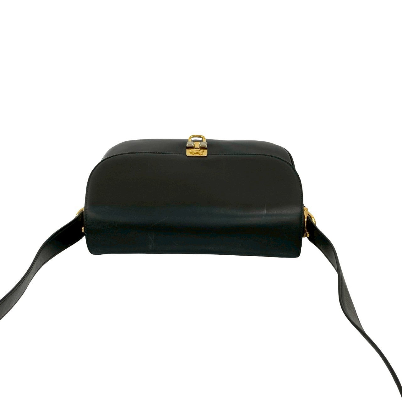 CELINE Shoulder Bag leather black