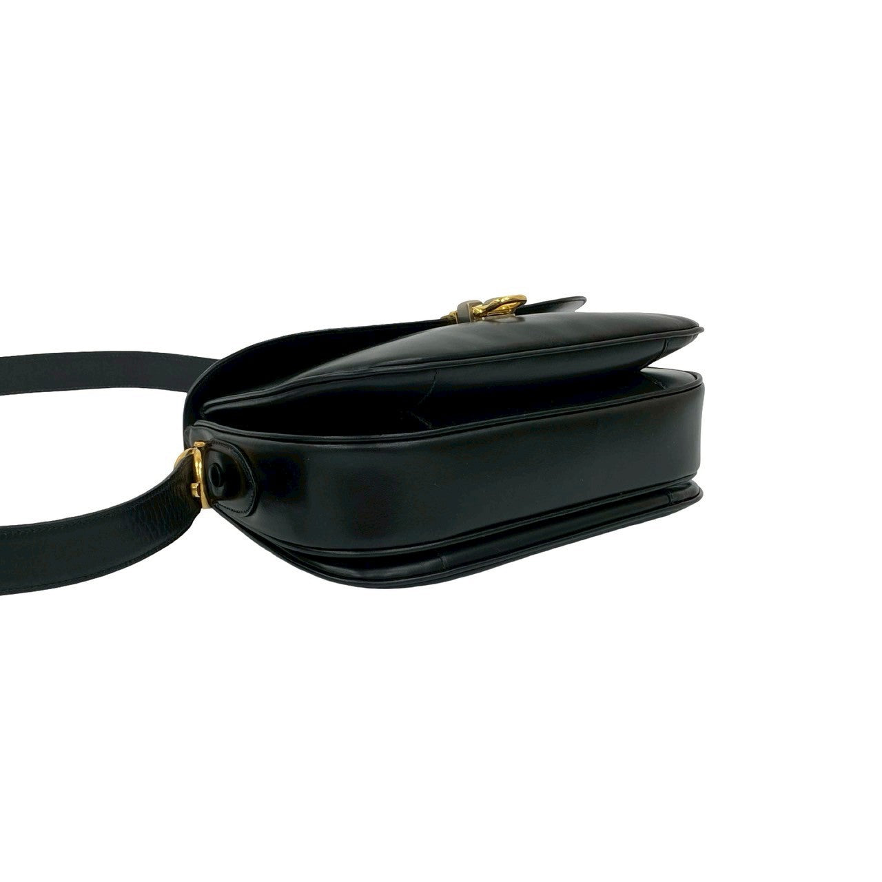 CELINE Shoulder Bag leather black