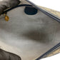 GUCCI Shoulder Bag Leather, PVC Navy GG logo Metal Sherry line Women Used Authentic