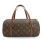 LOUIS VUITTON Handbag M51366 Monogram Brown Papillon 26 Women Used Authentic