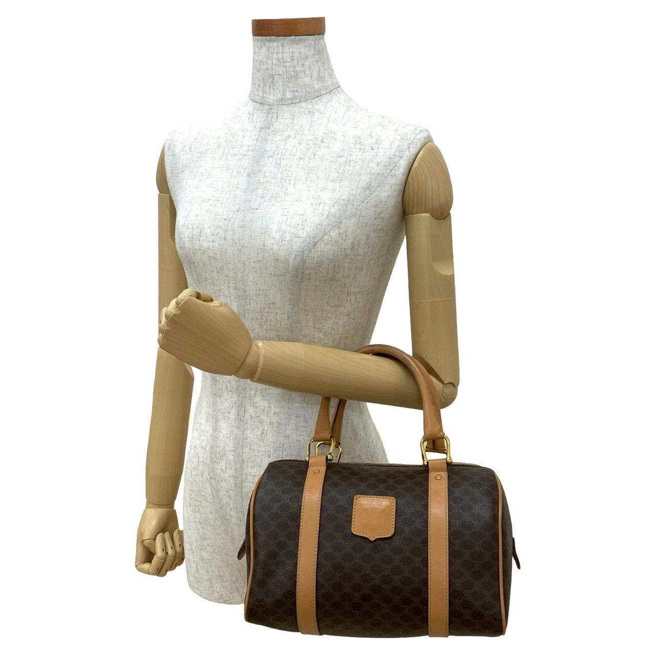 CELINE Handbag leather Brown