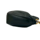 GUCCI Shoulder Bag leather black Bamboo