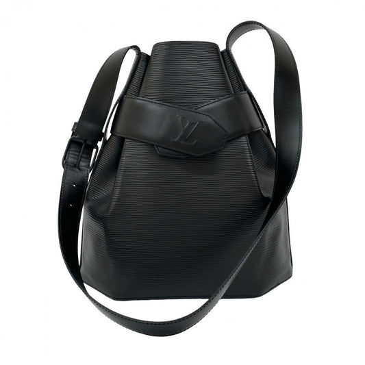 LOUIS VUITTON Shoulder Bag M80157 Epi Leather black Epi Sac De Paul PM Women Used Authentic