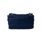 PRADA Shoulder Bag leather Navy